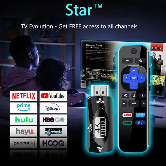 📺 Star™  Fire TV Stick - Access all channels for free - No monthly fee